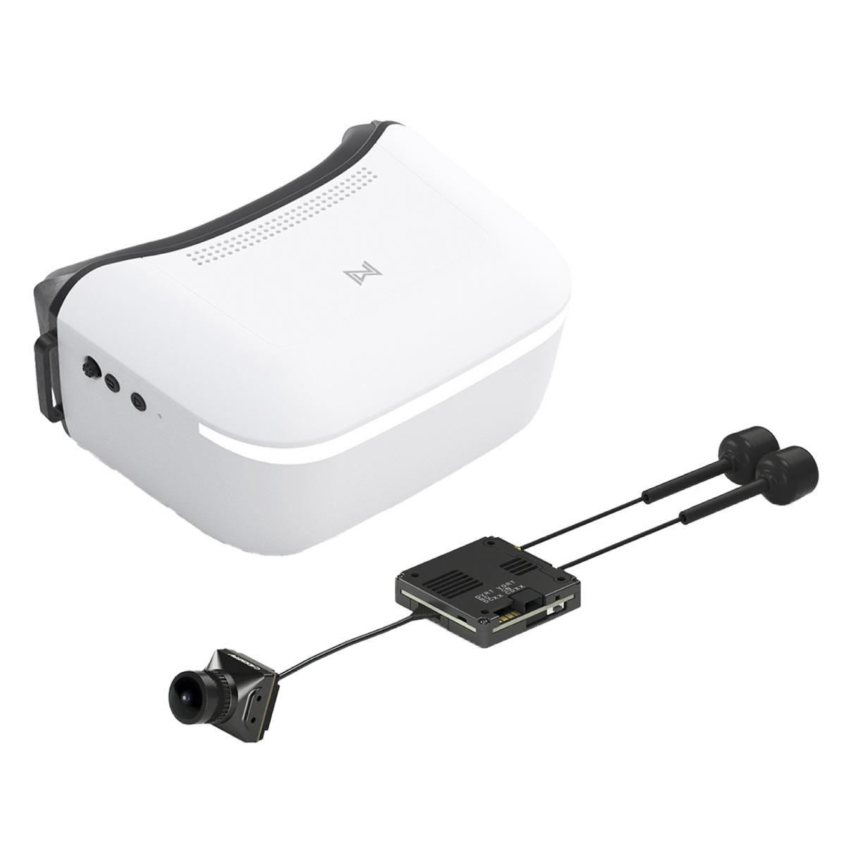 walksnail avatar hd goggles L with Pro Kit, Digital HD FPV Goggles System for Racing & Cinematic Pilots BTA Handschuhe Nitril Violett - Size:X-Large and fixed