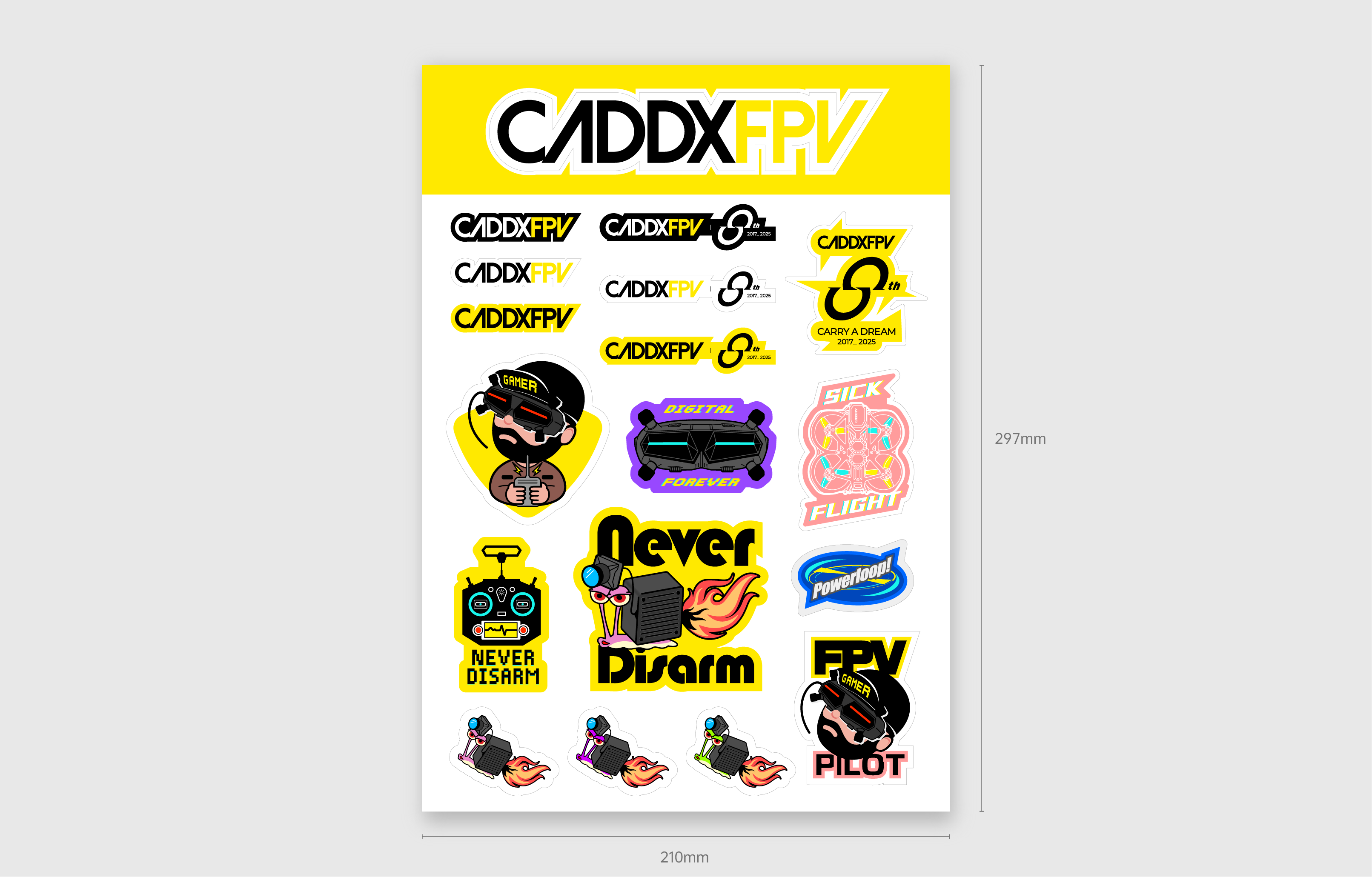 CaddxFPV Sticker