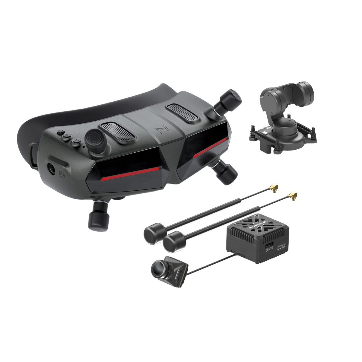 Walksnail Avatar HD Goggles X with GT2 Kit and GM3 V2