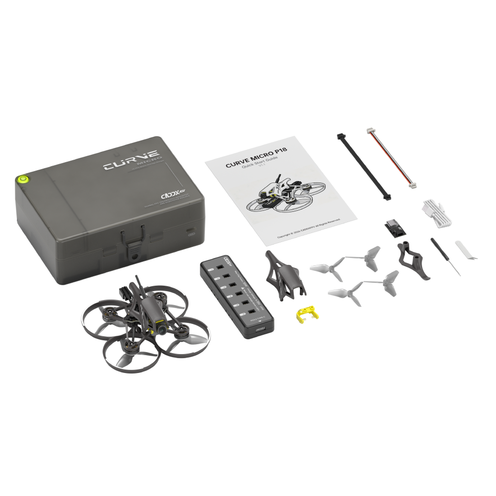 CaddxFPV Curve Micro P18 HD Tiny Whoop FPV Drone