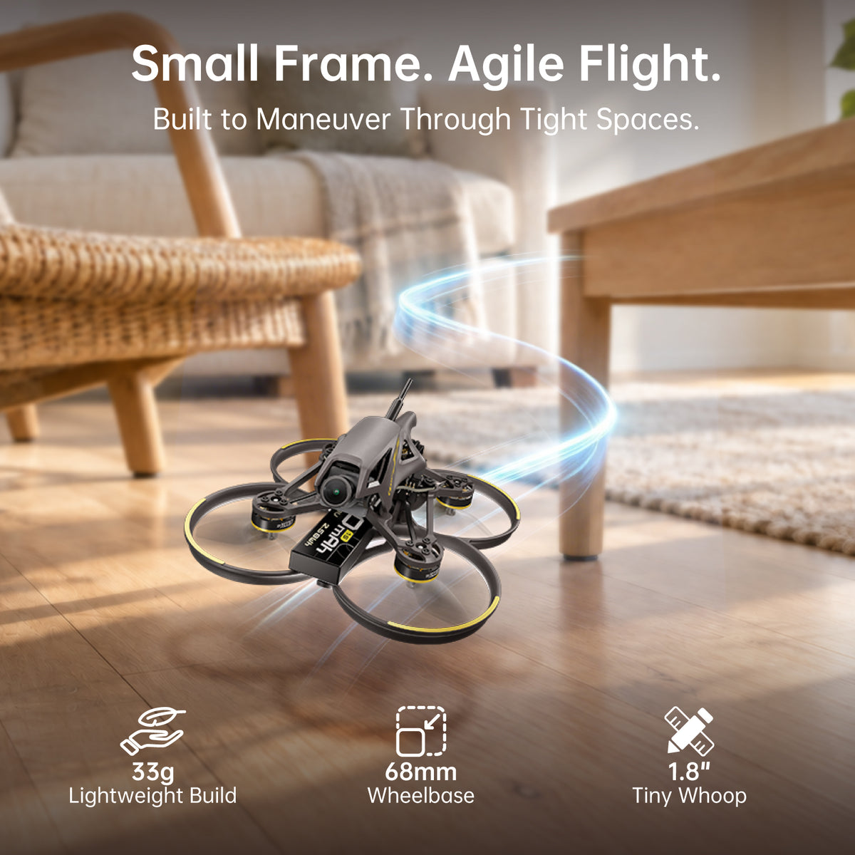 CaddxFPV Curve Micro P18 HD Tiny Whoop FPV Drone