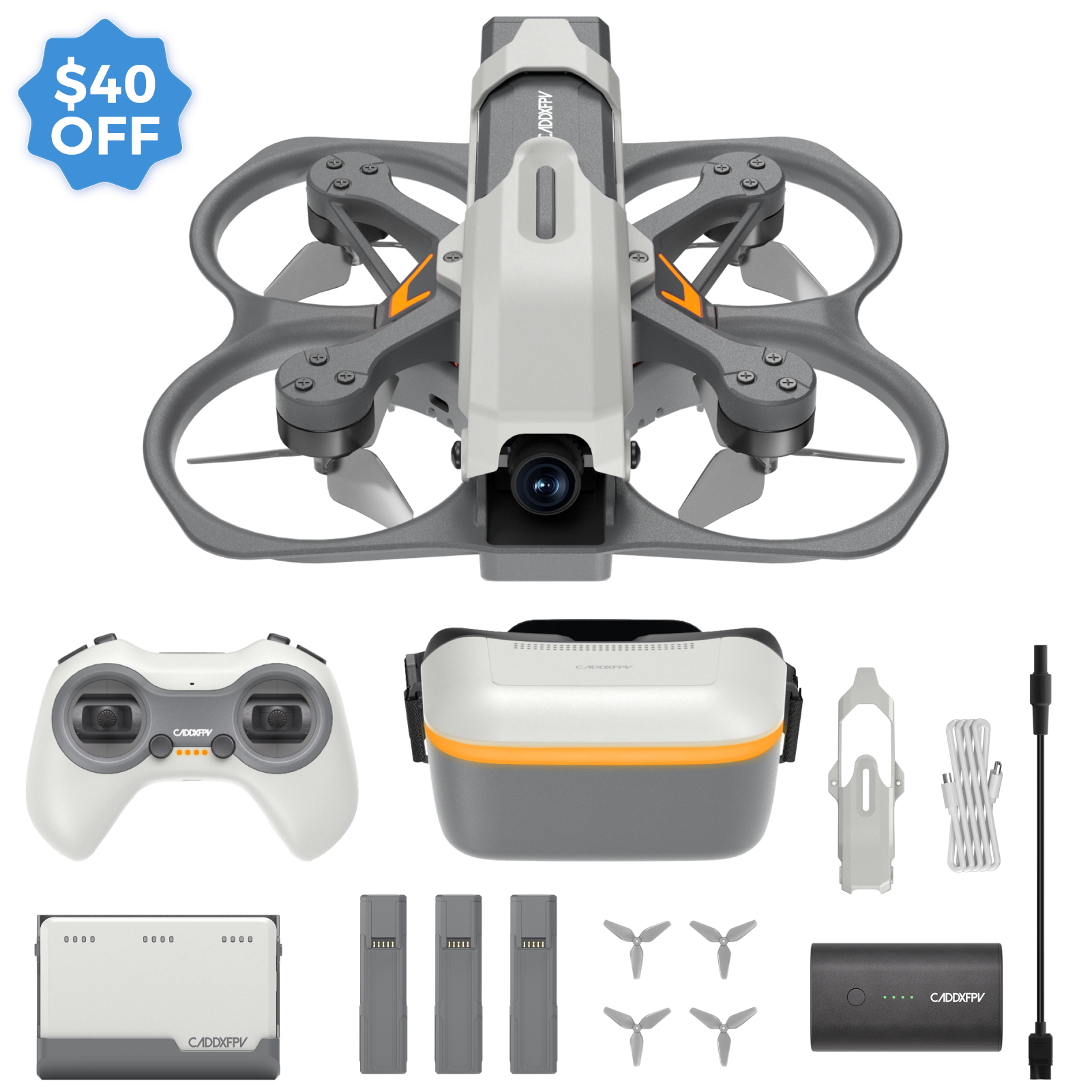 CaddxFPV Protos FPV Drone RTF Kit