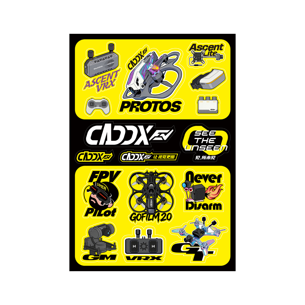 CaddxFPV Custom Sticker