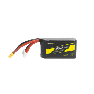 CADDXFPV 650mAh 4S 14.8V 150C FPV Lipo Battery