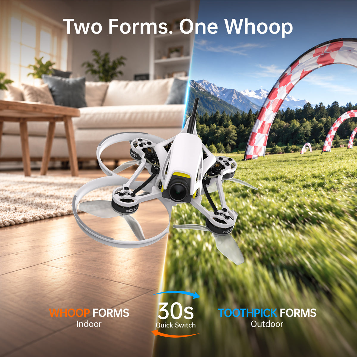 CaddxFPV Curve Micro P18 HD Tiny Whoop FPV Drone