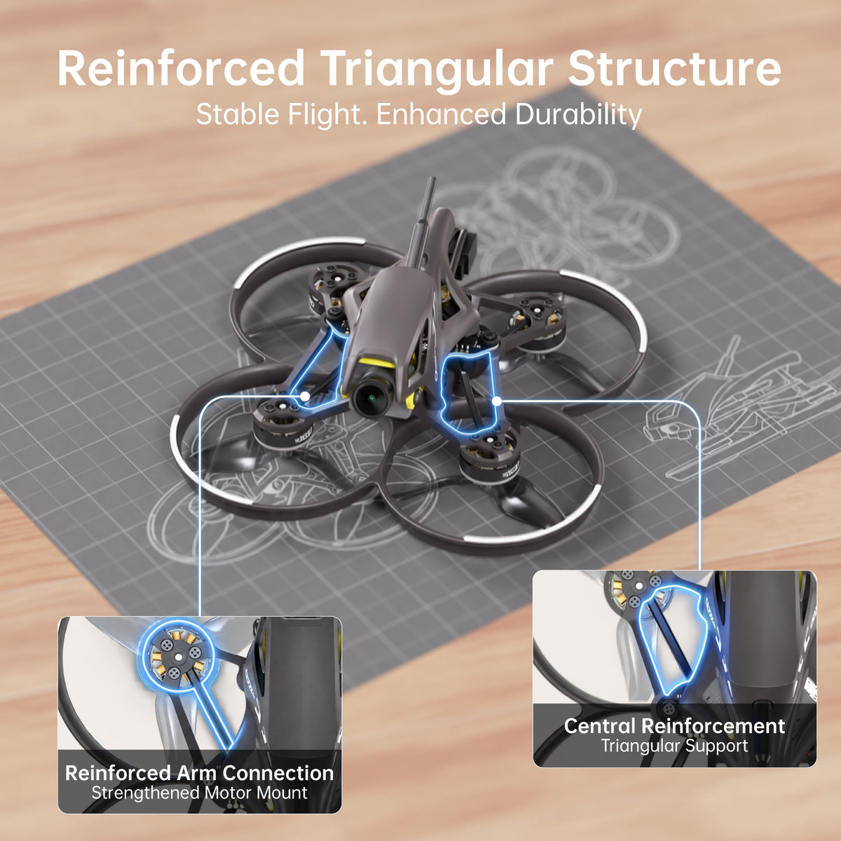 CaddxFPV Curve Micro P18 HD Tiny Whoop FPV Drone